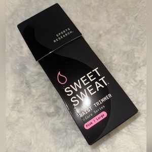 NWB Sweet Sweat Waist Trimmer Women Size Large